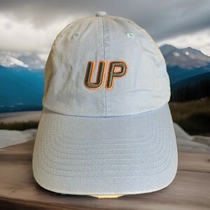 Up logo blue cap  Hat Strapback Wheels Up Brand